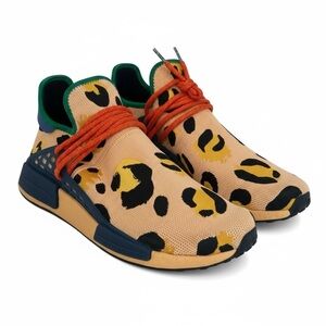 Adidas x Pharrell Men’s Leopard Print Sneakers